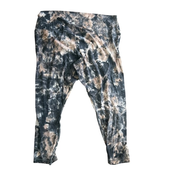 Lululemon Athletica Align Pant 25 Crop Leggings Diamond Dye Graphite - Picture 4 of 7